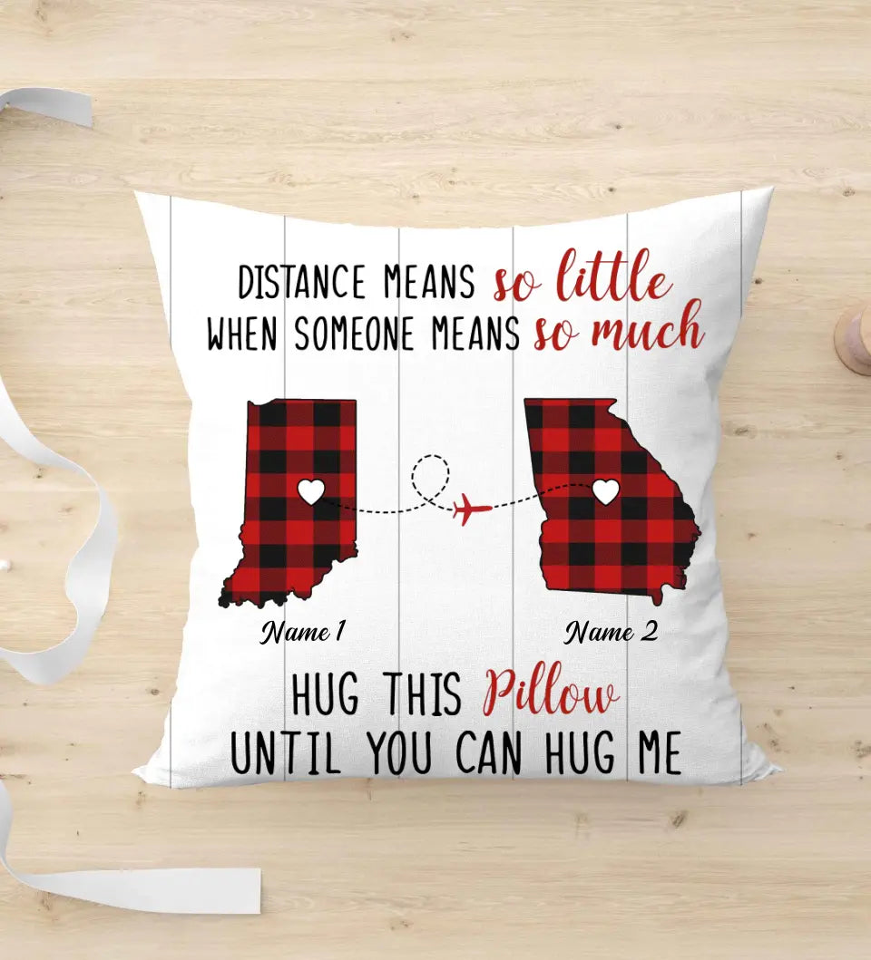 Personalized Custom Hug This Pillow - Mother's Day Gift