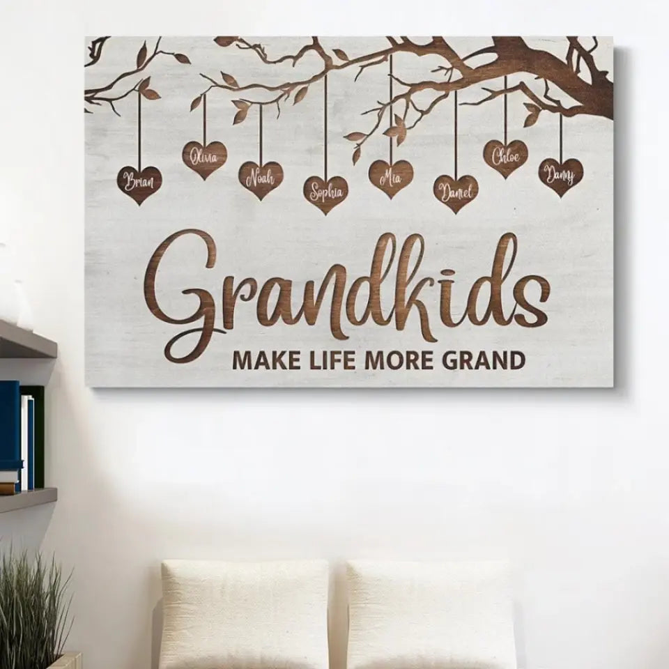 Personalized Canvas "Family Tree"