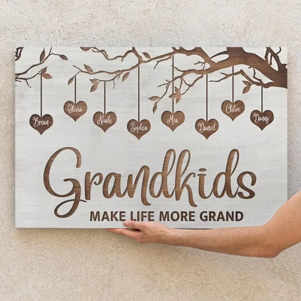 Personalized Canvas "Family Tree"