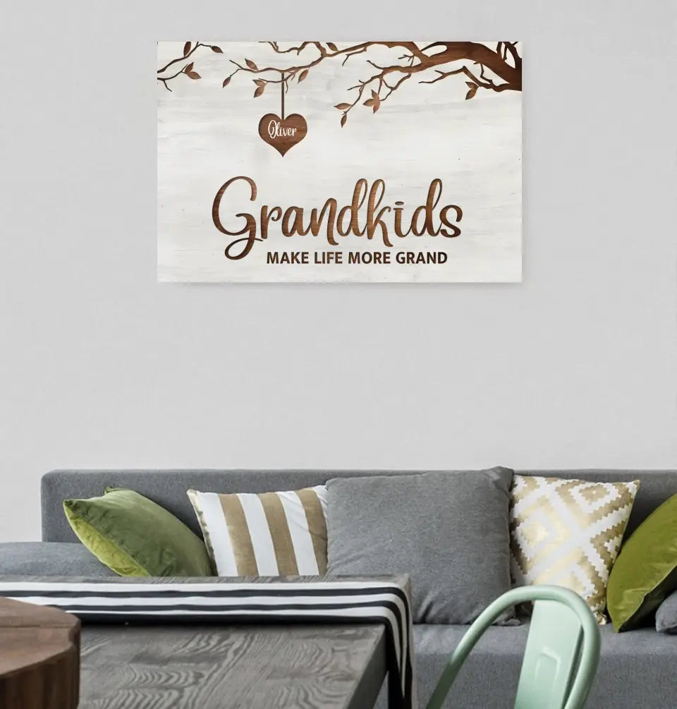 Personalized Canvas "Family Tree"
