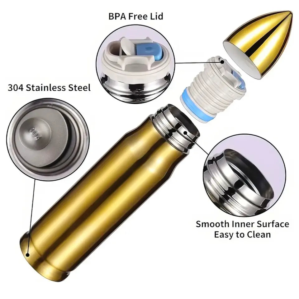 Bullet Tumbler Best Dad Papa Grandpa Ever Fist Bump - Father's Day Gift