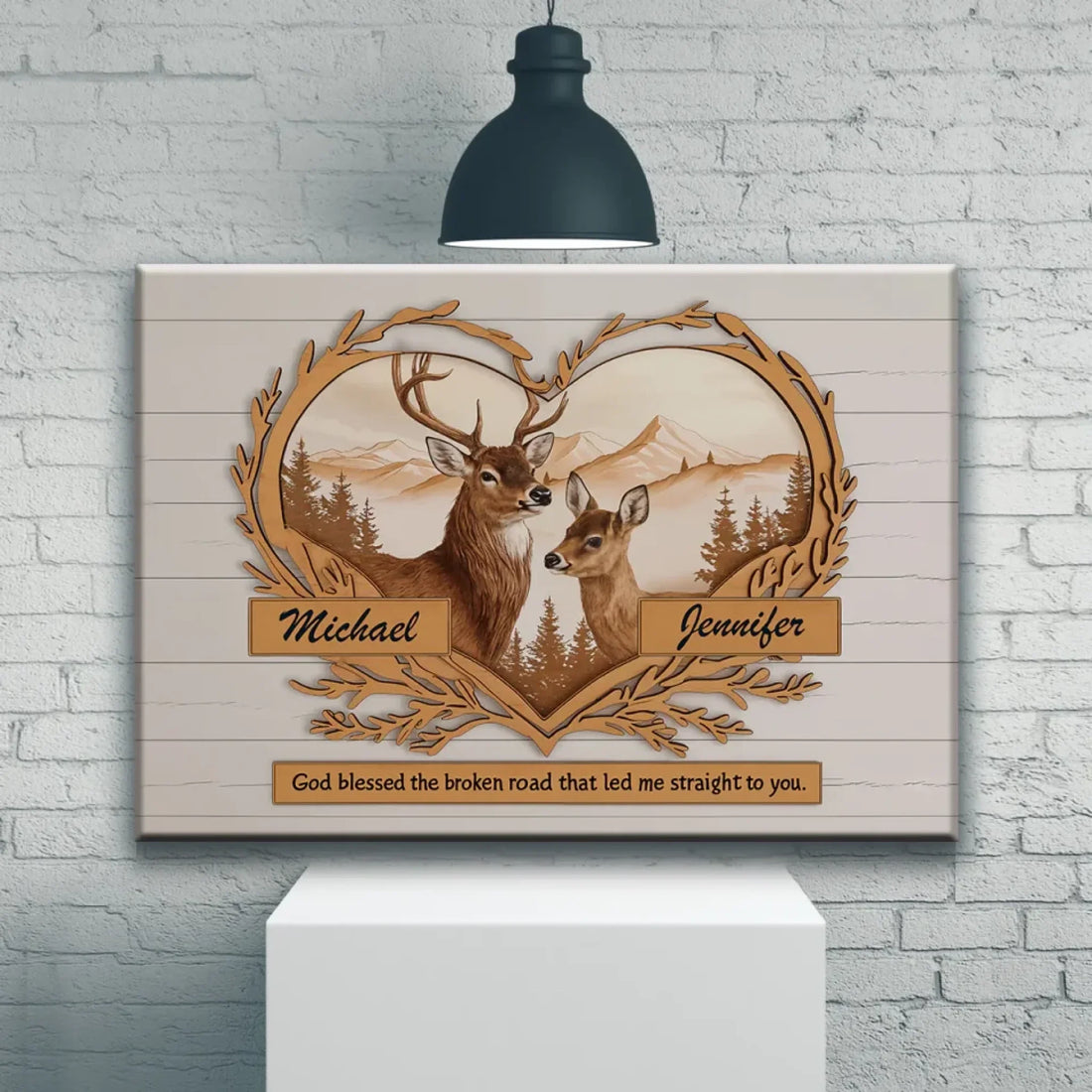 Deer Canvas 1