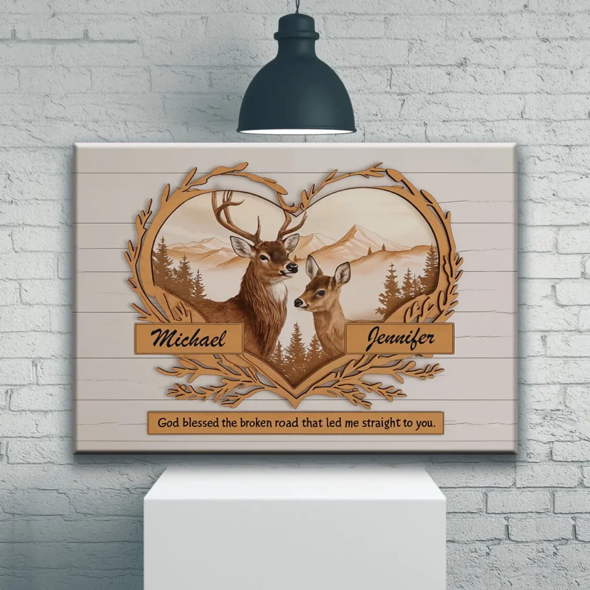 Deer Canvas 1