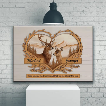 Deer Canvas 1
