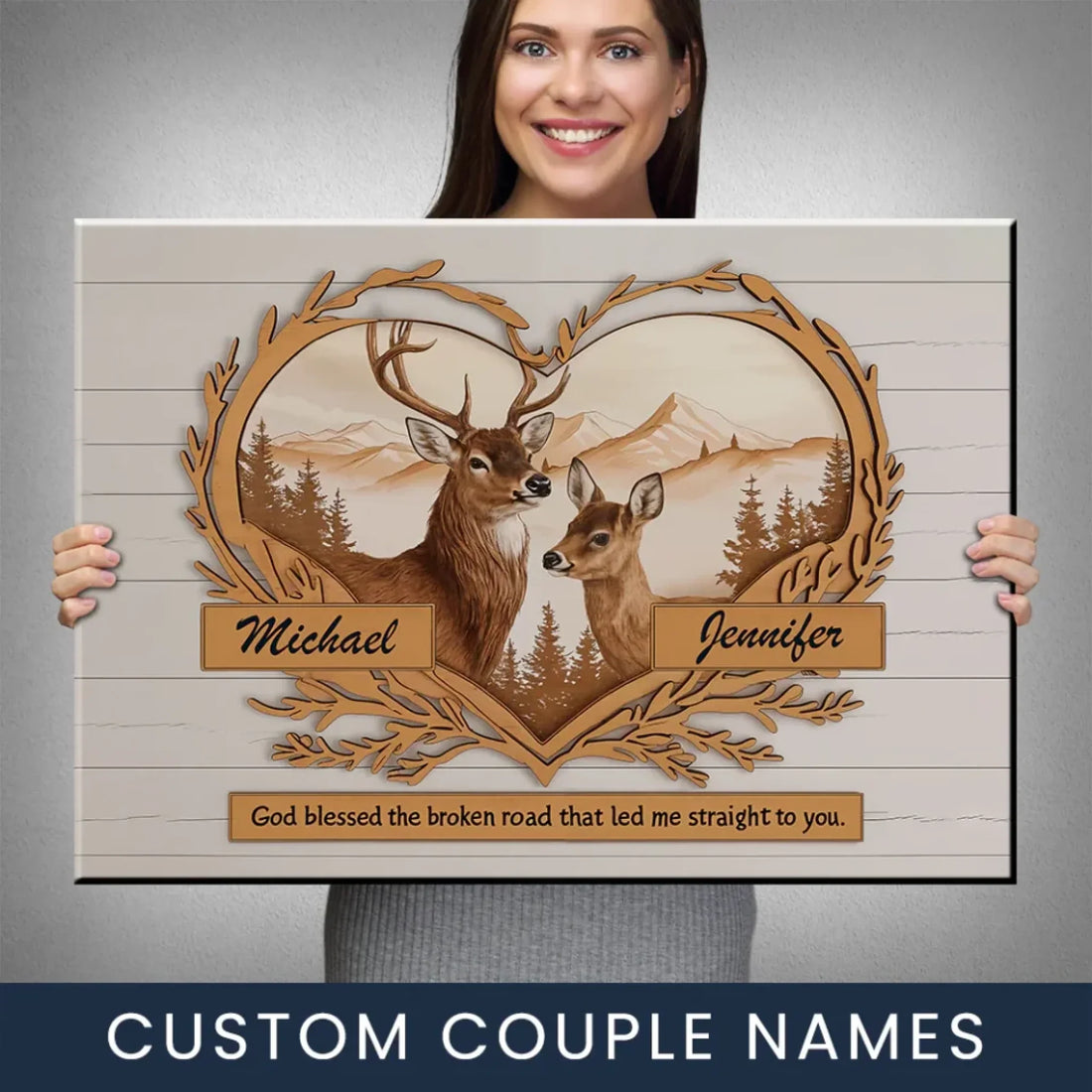 Deer Canvas 1