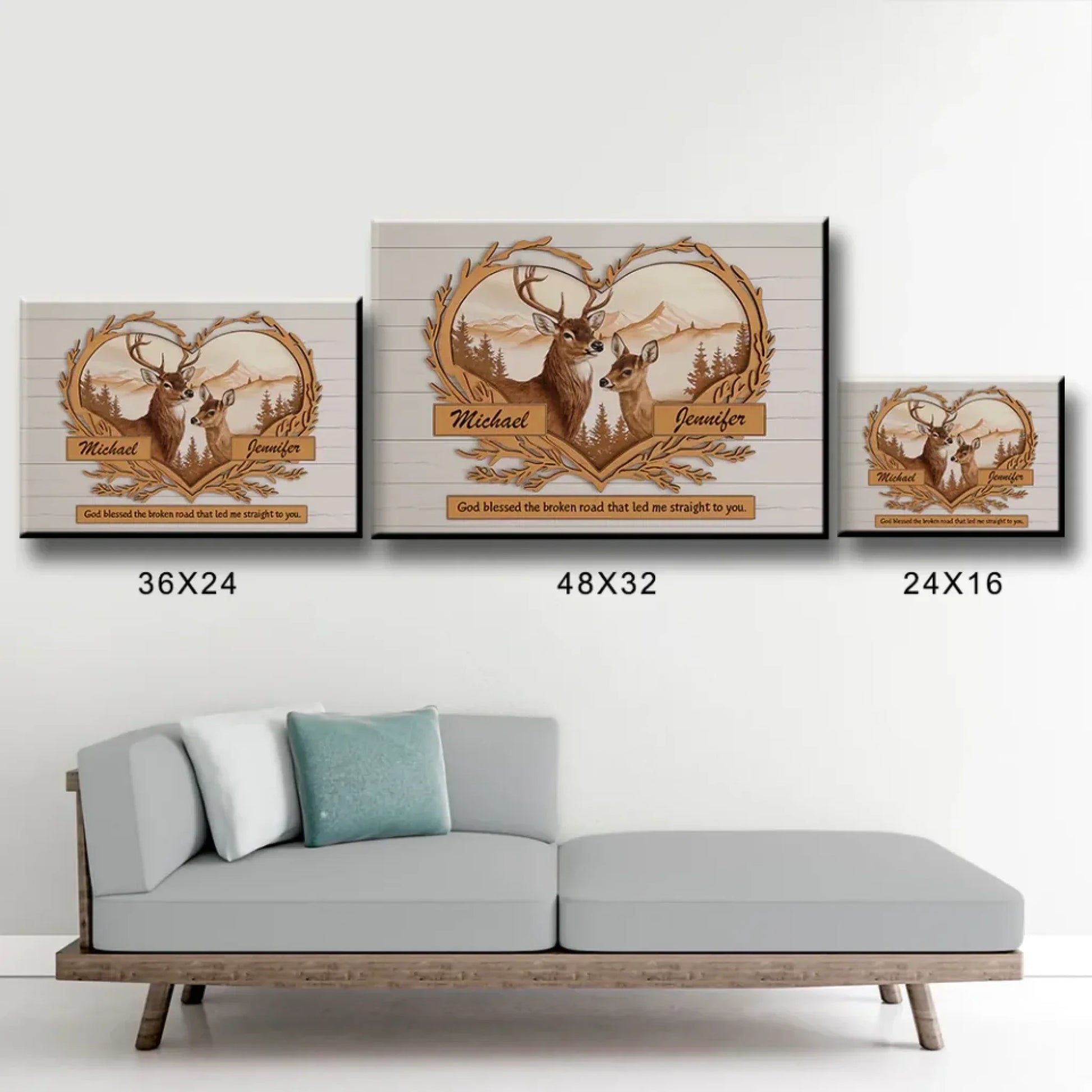 Deer Canvas 3