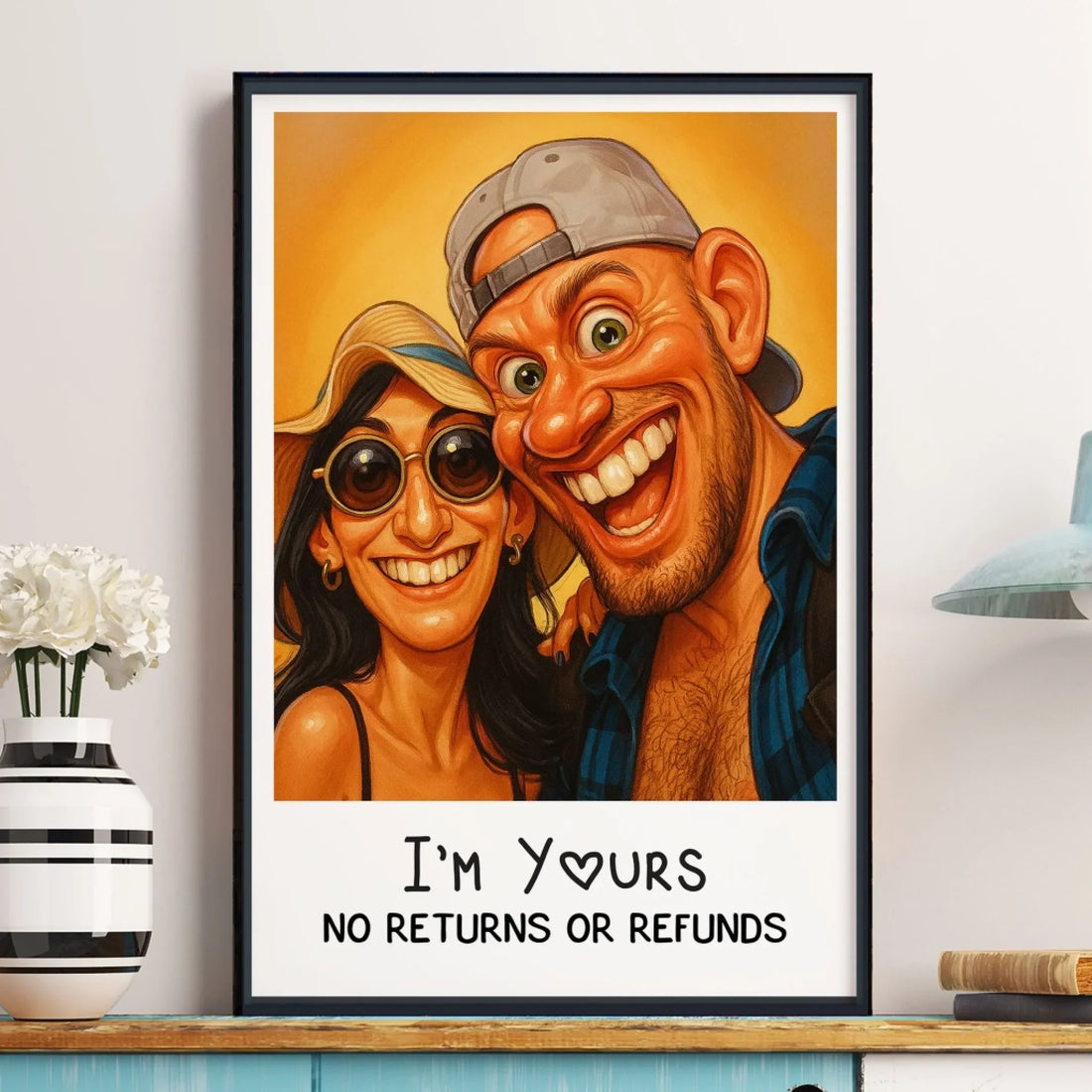 Couple Caricature Poster 2