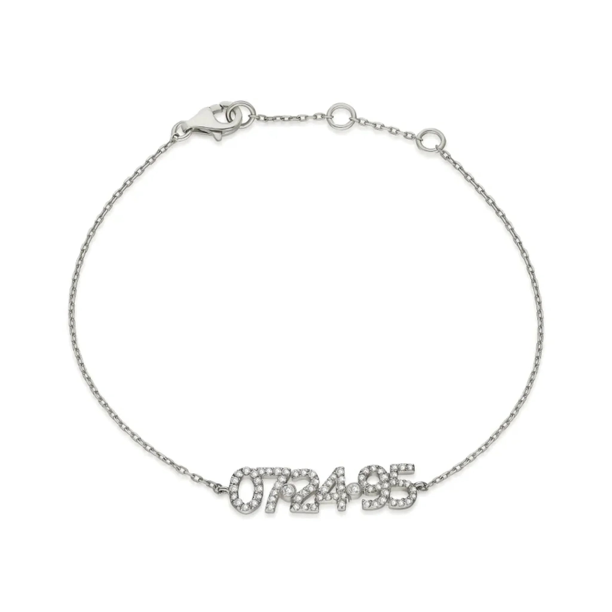 Date Silver Bracelet