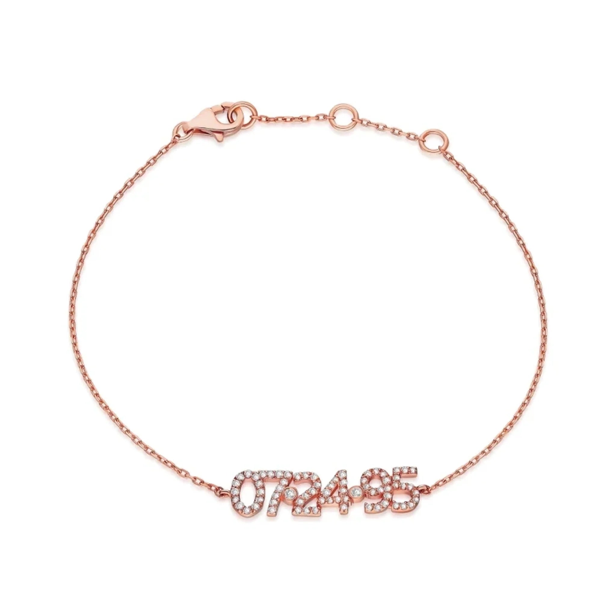 Date Rose Bracelet