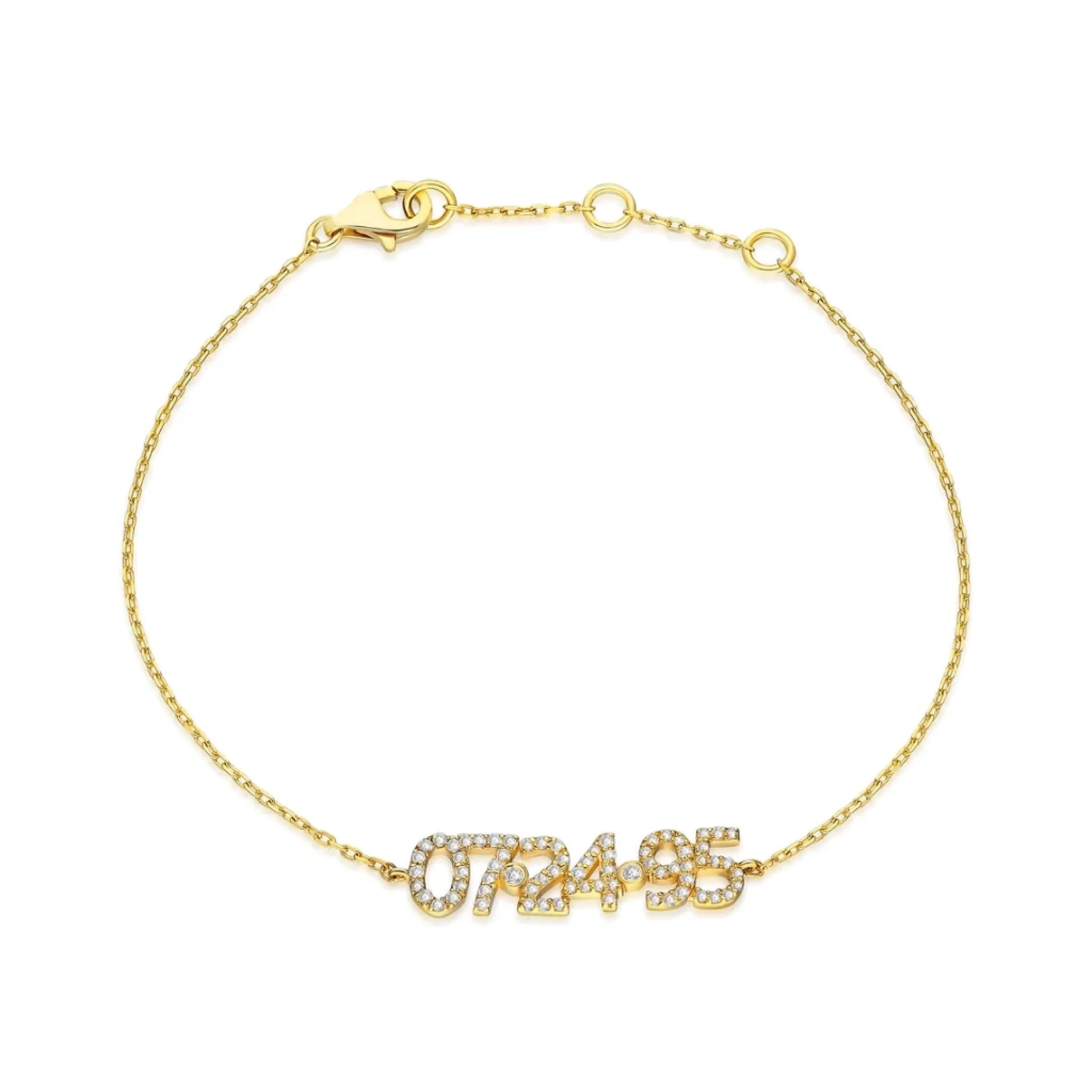 Date Gold Bracelet