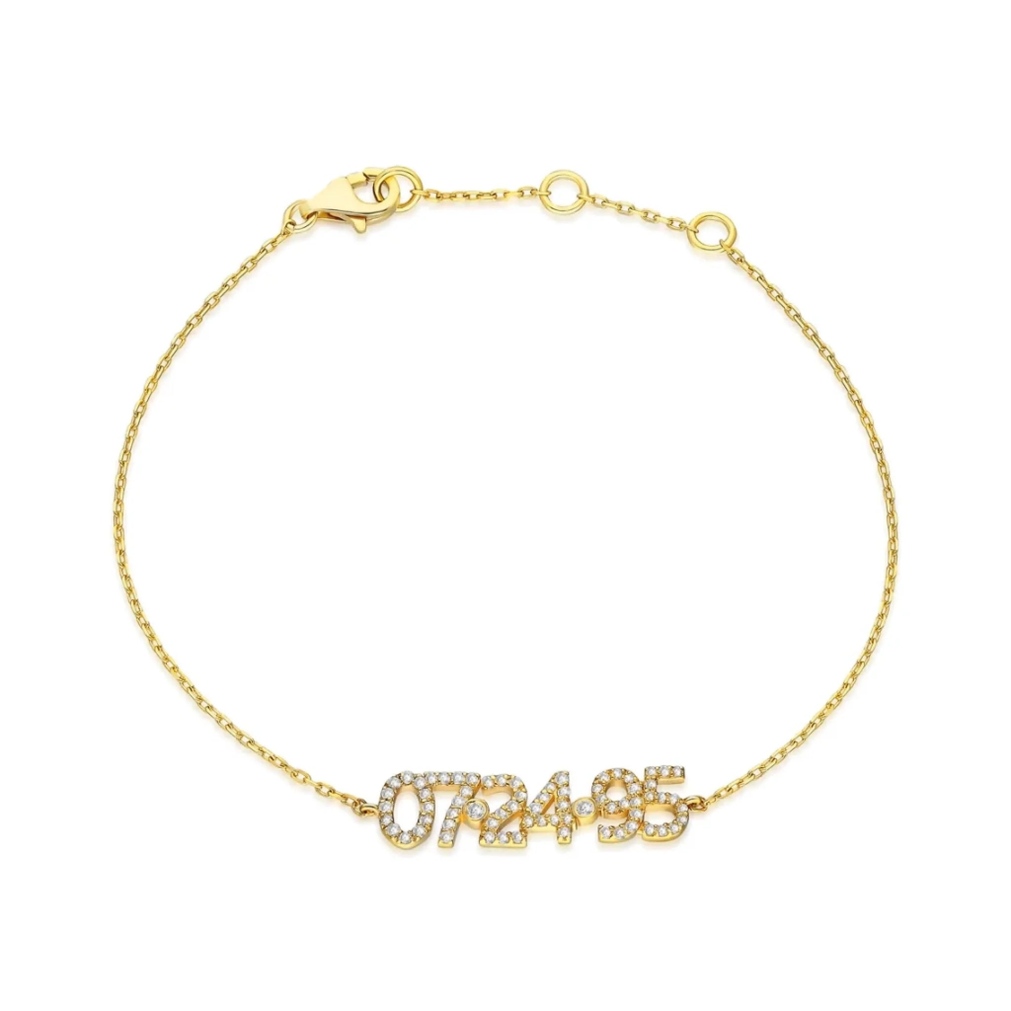 Date Gold Bracelet