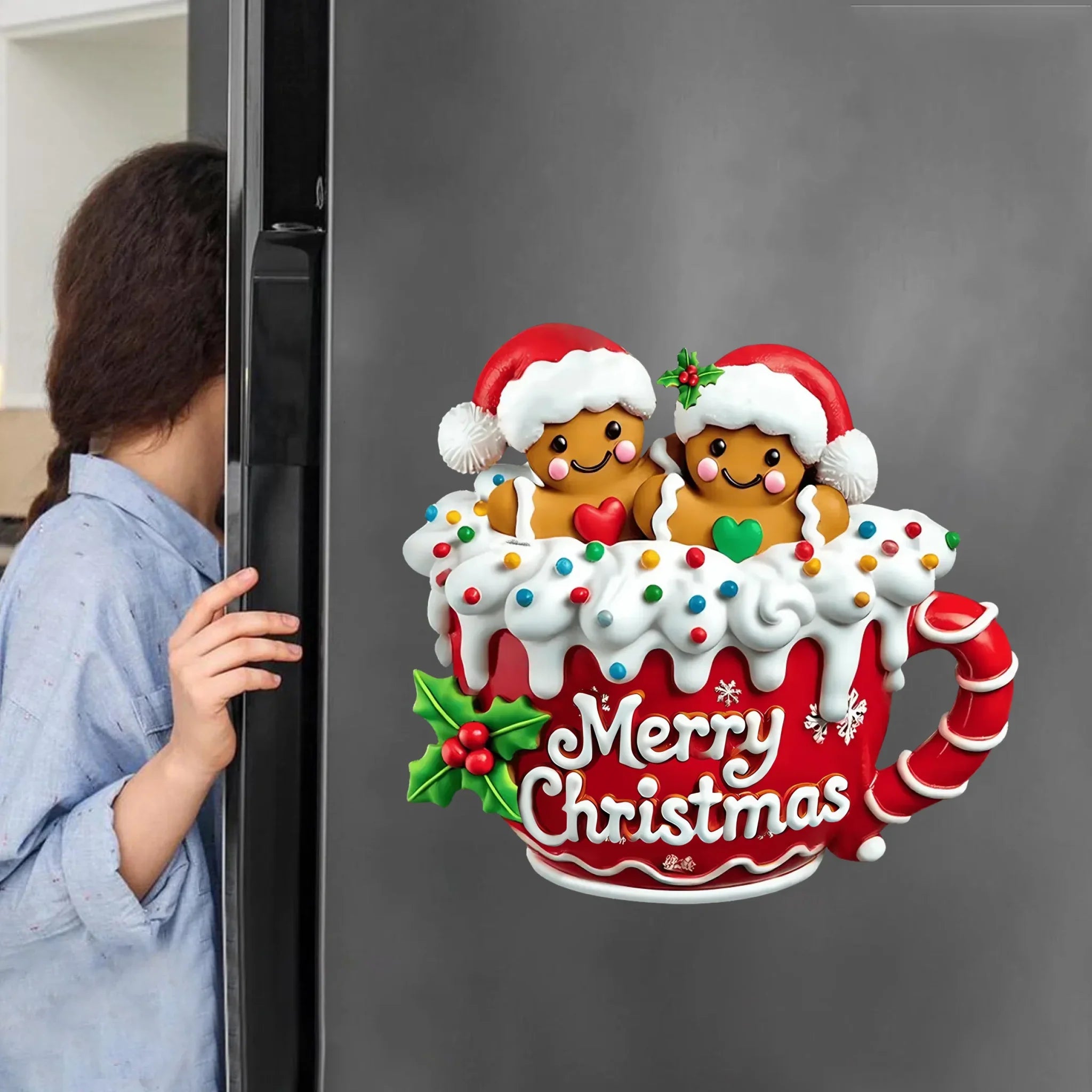 Gingerbread Decal Mockup Preview