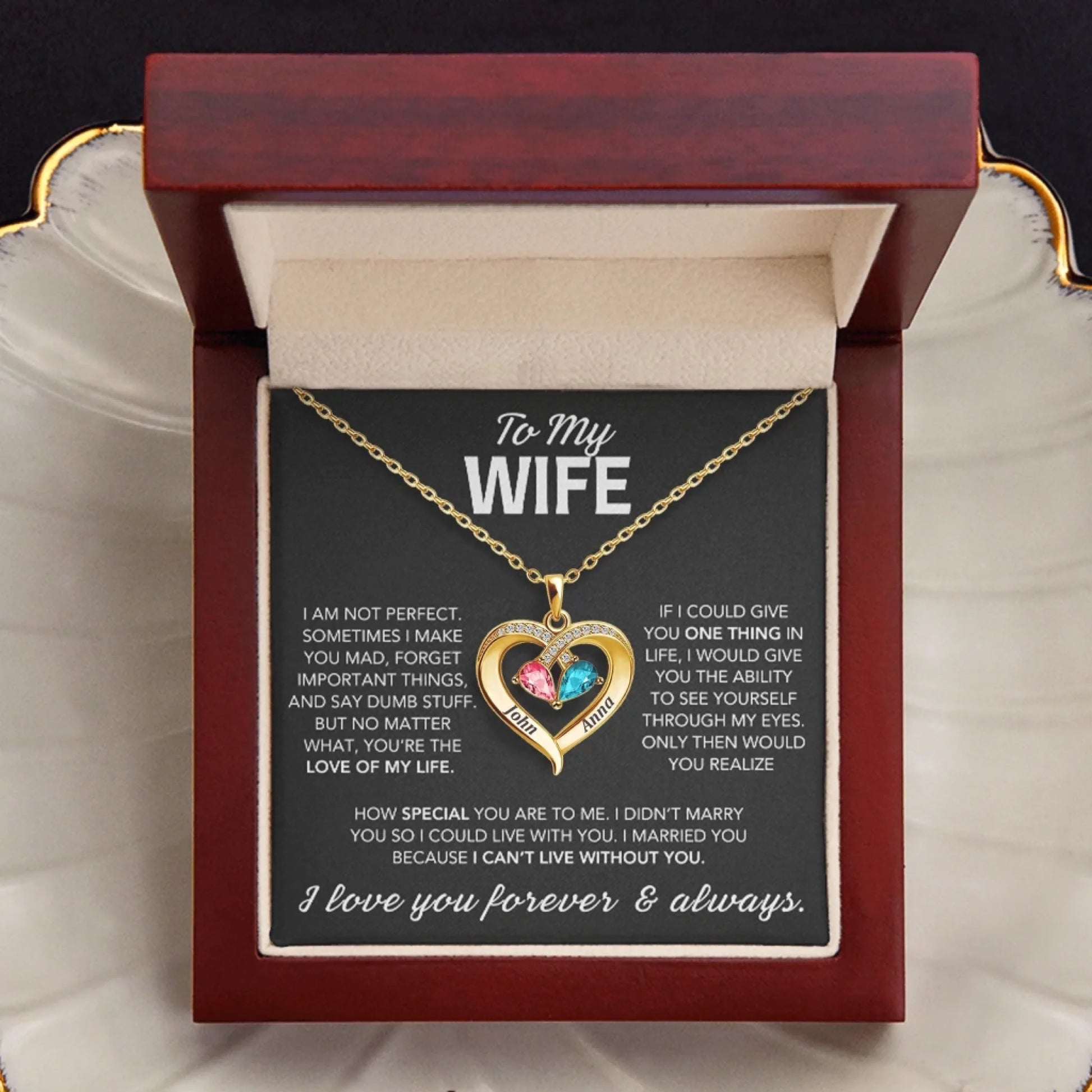 Necklace Birthstone 1