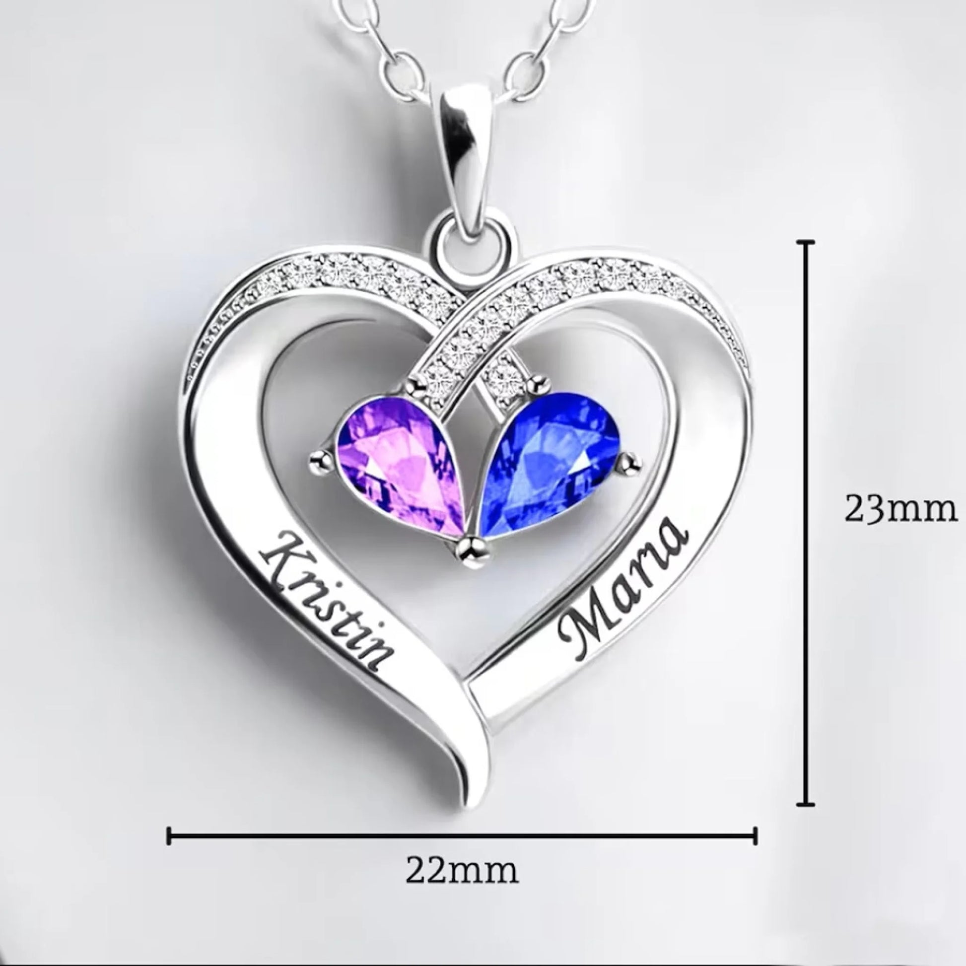 Necklace Birthstone 6