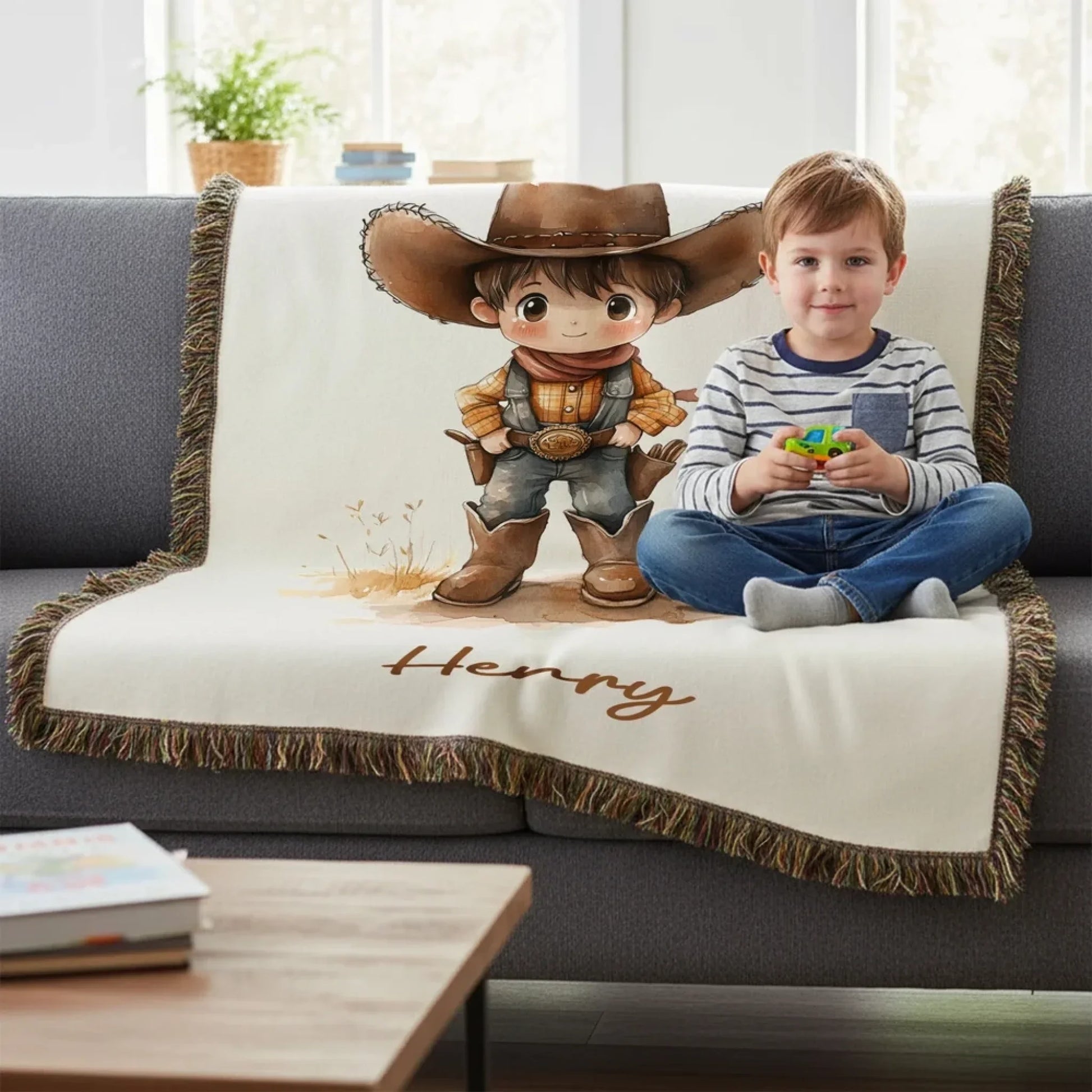 Cowboy cow girl mockup 5