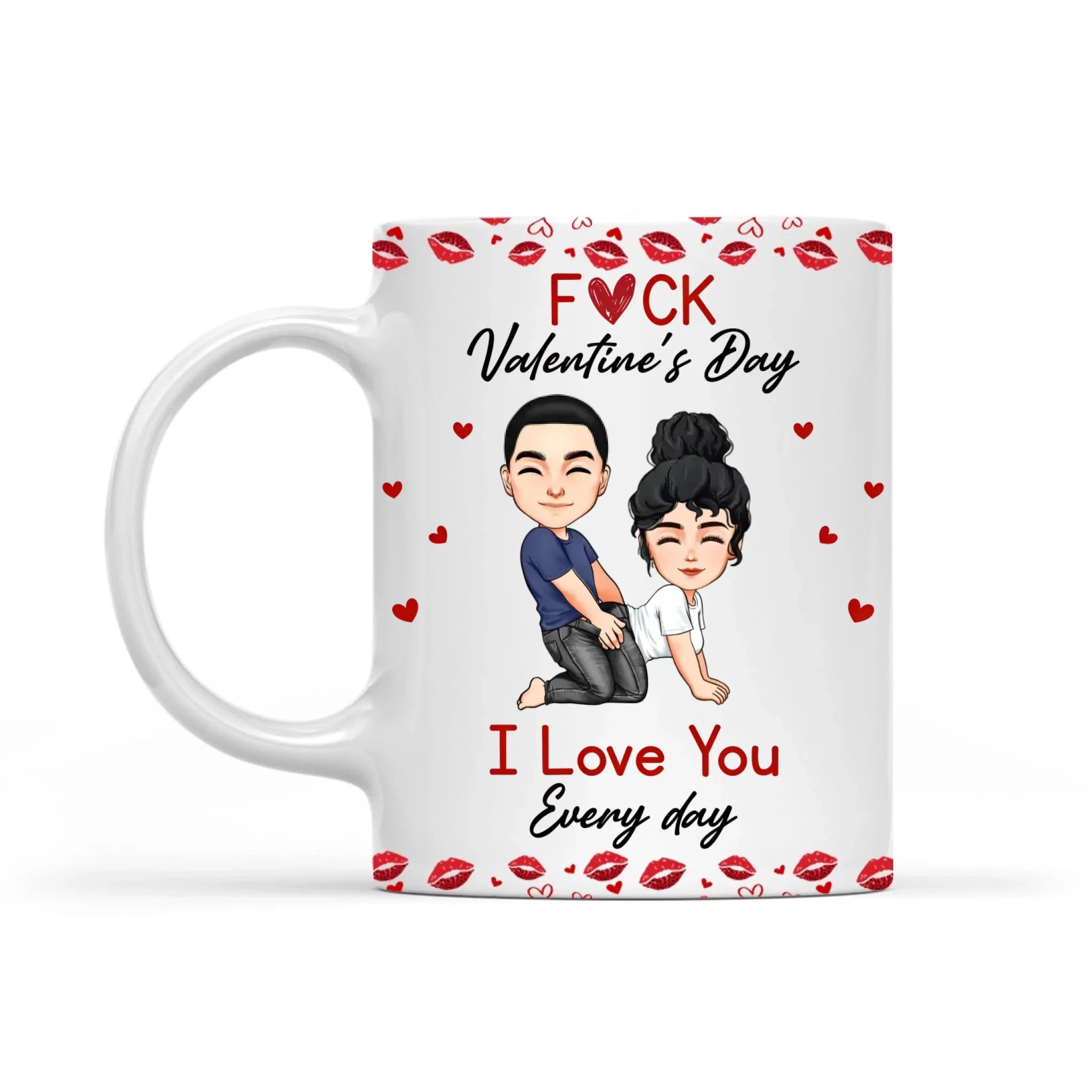 F Valentine Mug Preview 11oz