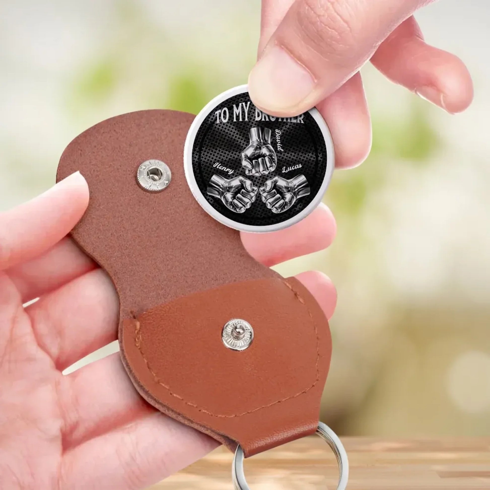 Best Friend - To My Brother - Personalized Custom Pocket Hug 3