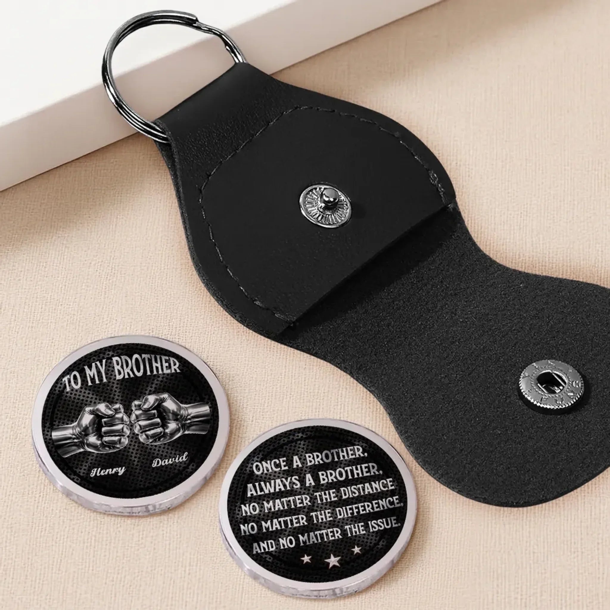 Best Friend - To My Brother - Personalized Custom Pocket Hug 2