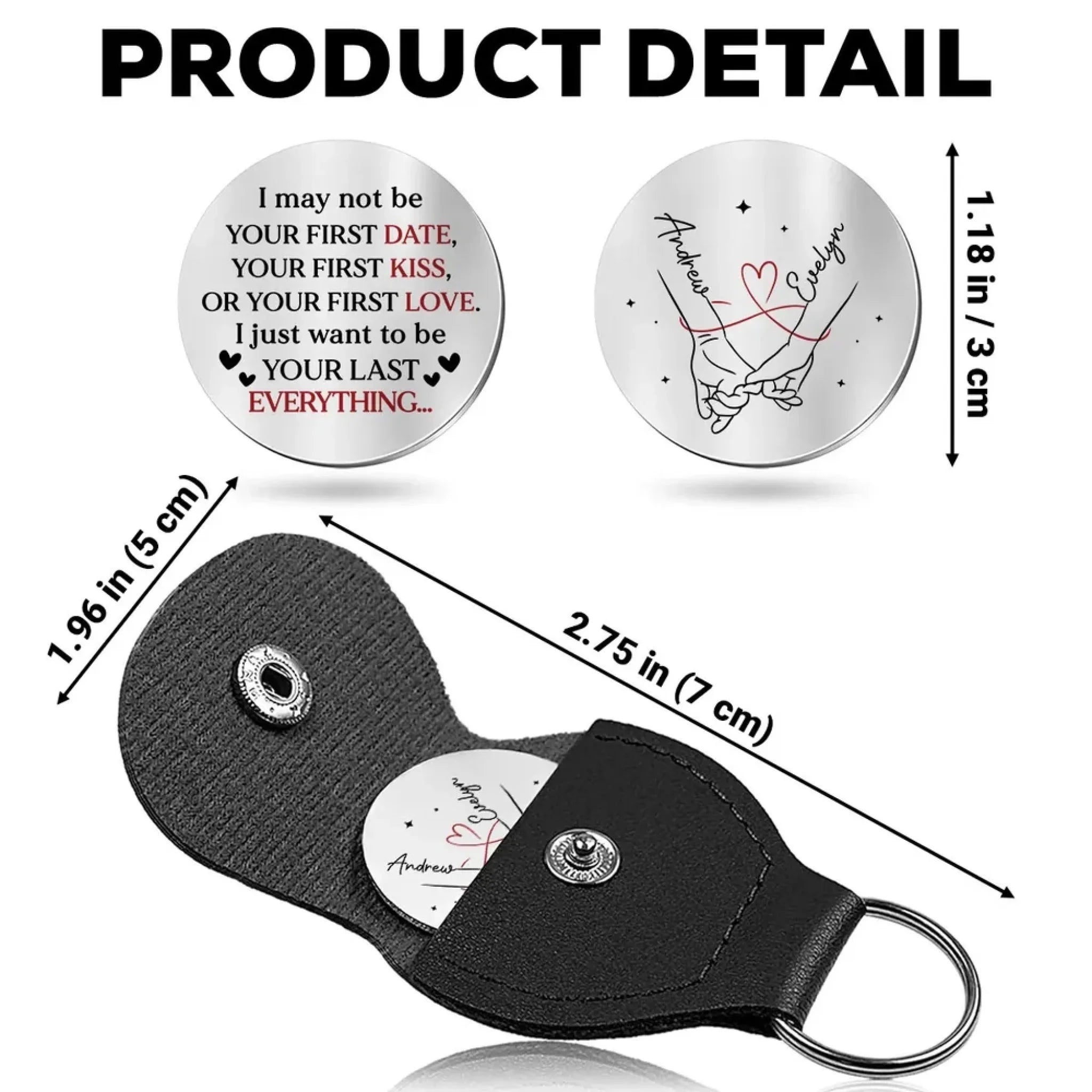 Your Last Everything - Personalized Custom Pocket Hug 6