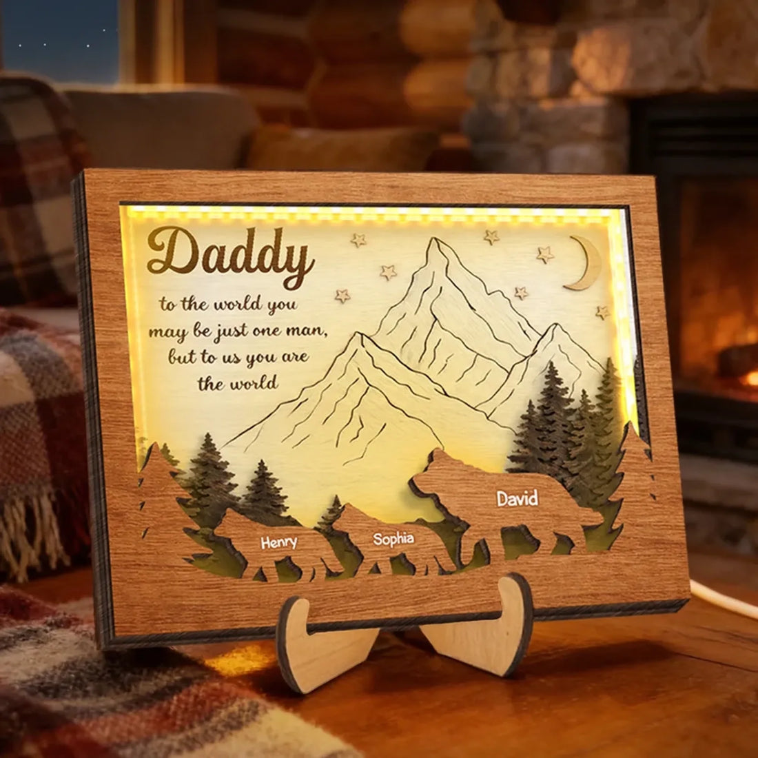 Daddy to Us You Are the World 1