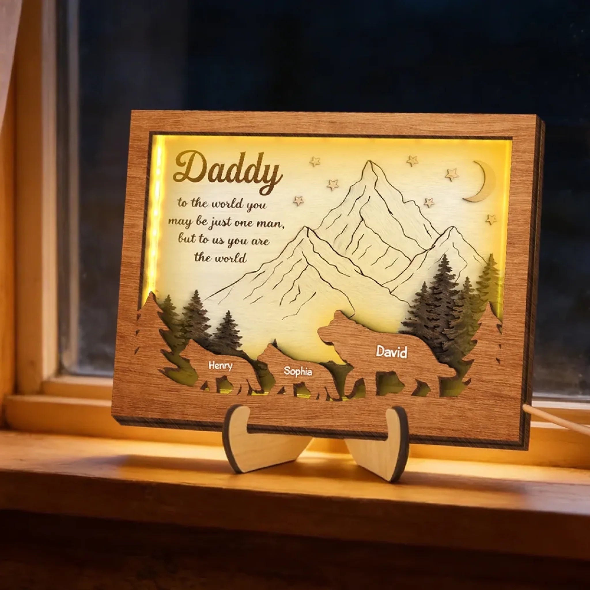 Daddy to Us You Are the World 3