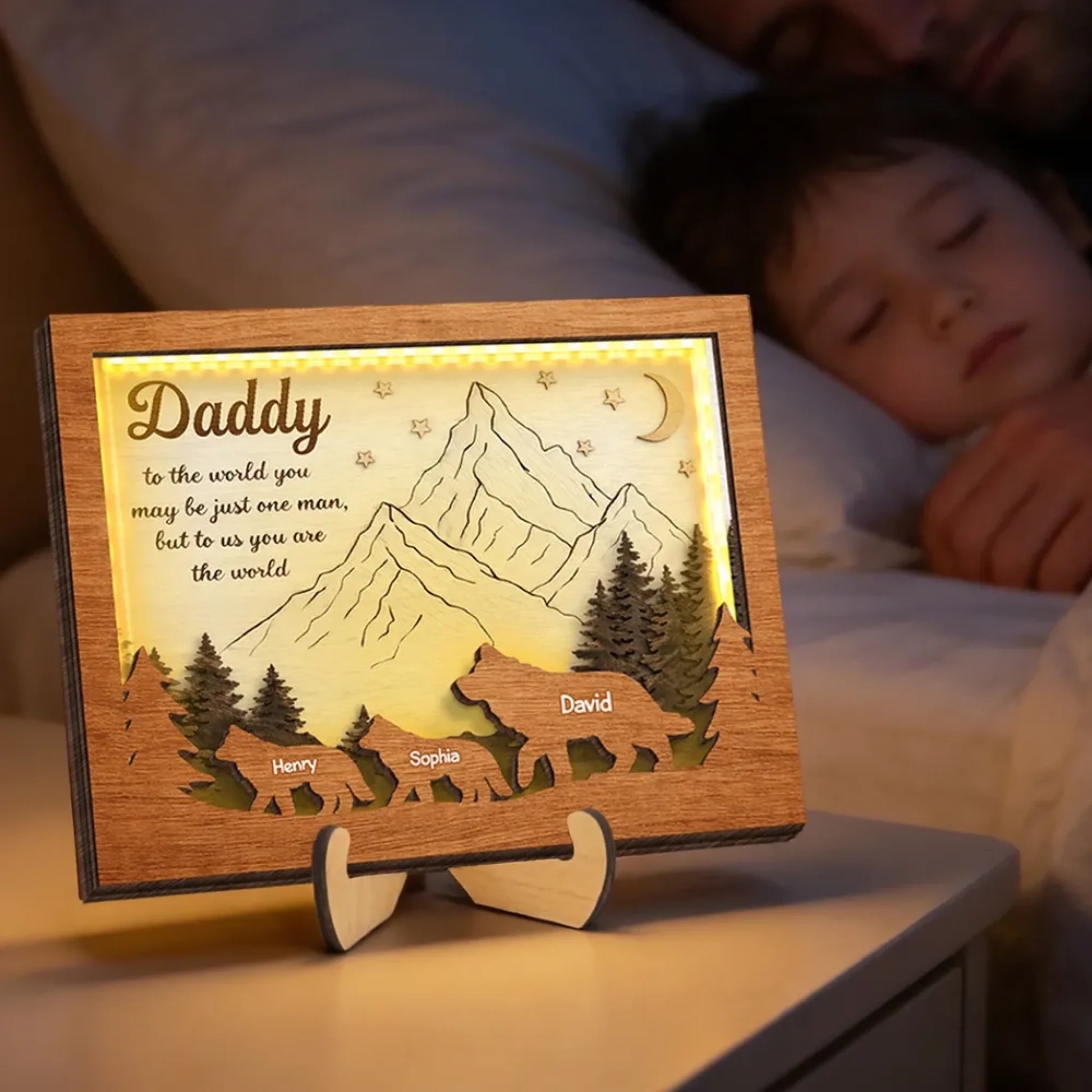 Daddy to Us You Are the World 4