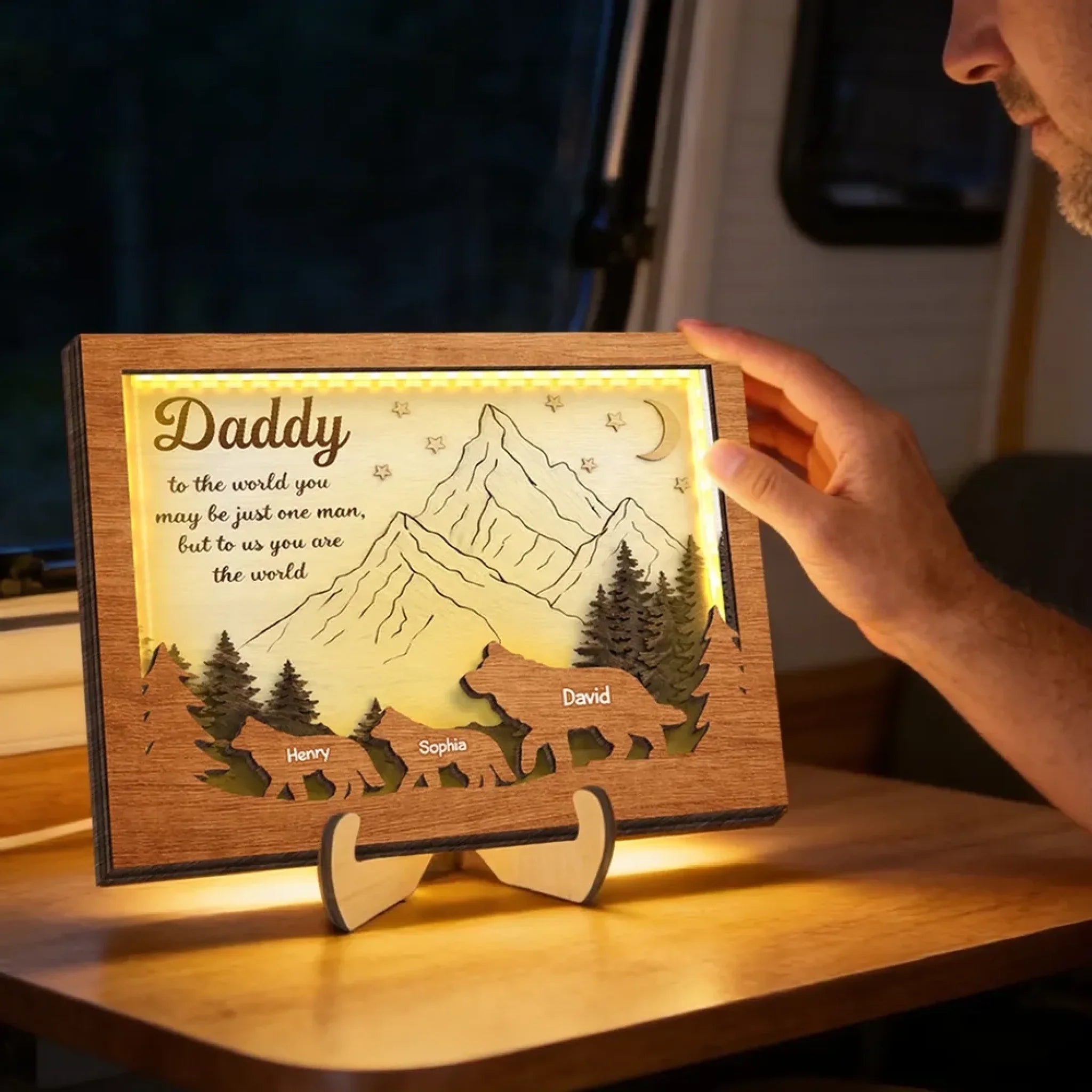 Daddy to Us You Are the World 5