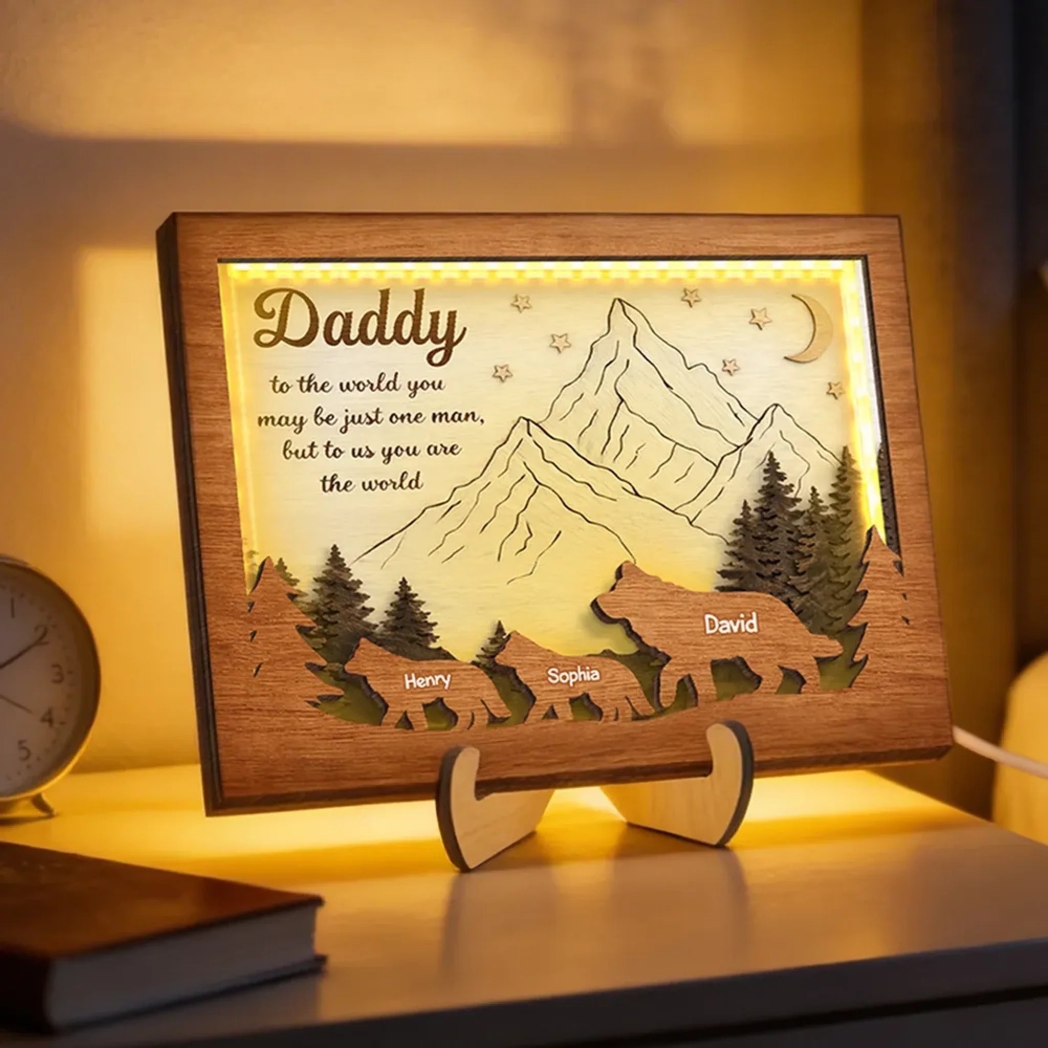 Daddy to Us You Are the World 6