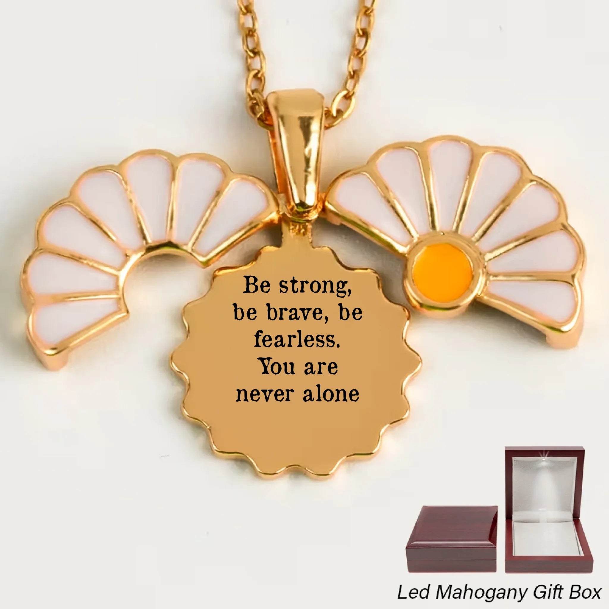 Gold Daisy Necklace Preview
