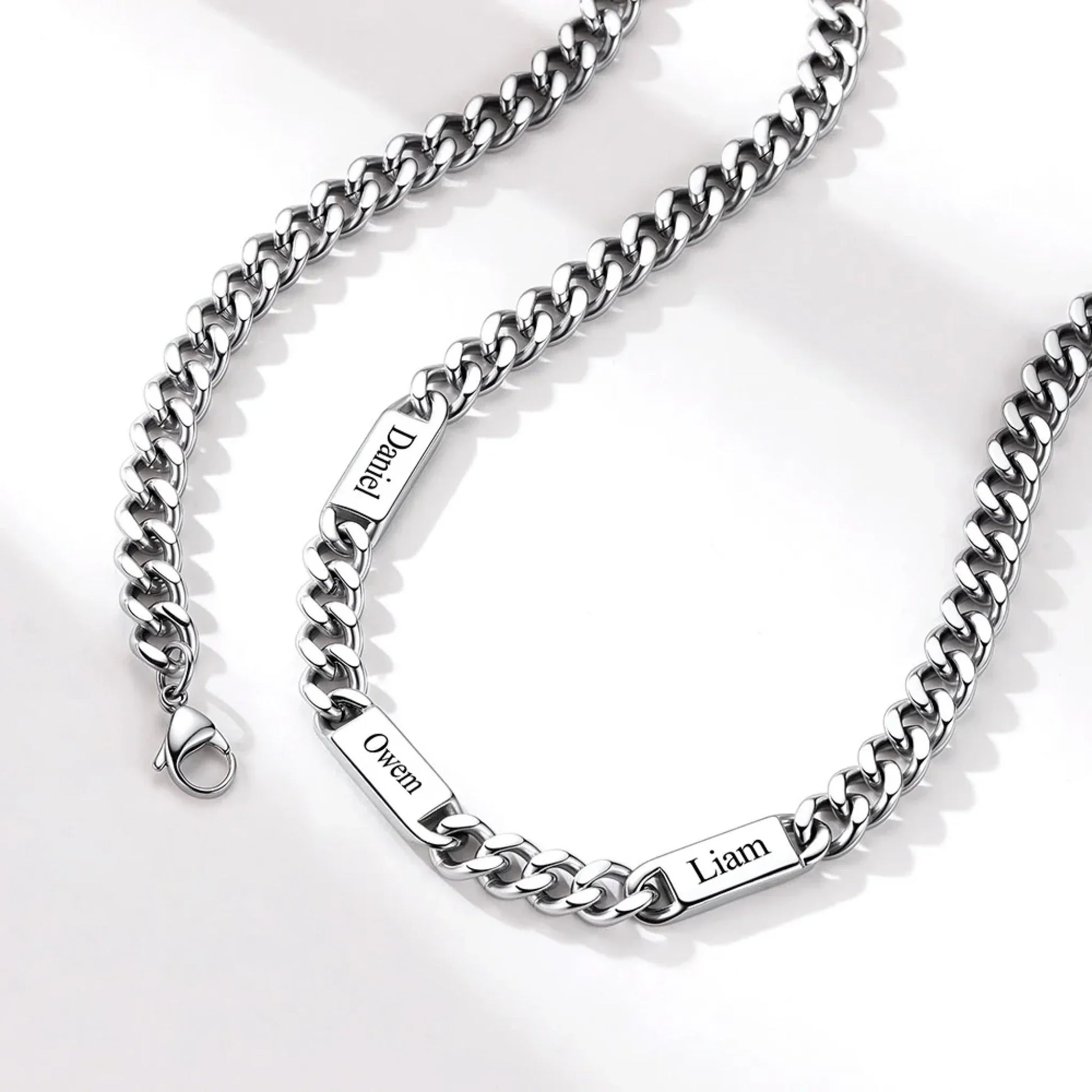 1-6 Name Cuban Chain Necklace 6