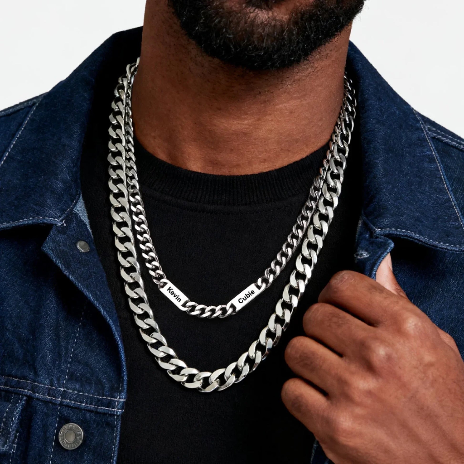 1-6 Name Cuban Chain Necklace 1