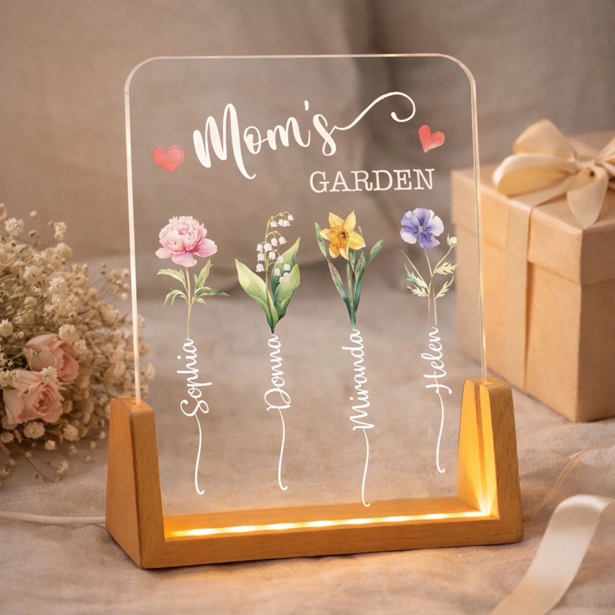 Mom's Garden Birth Flower 6