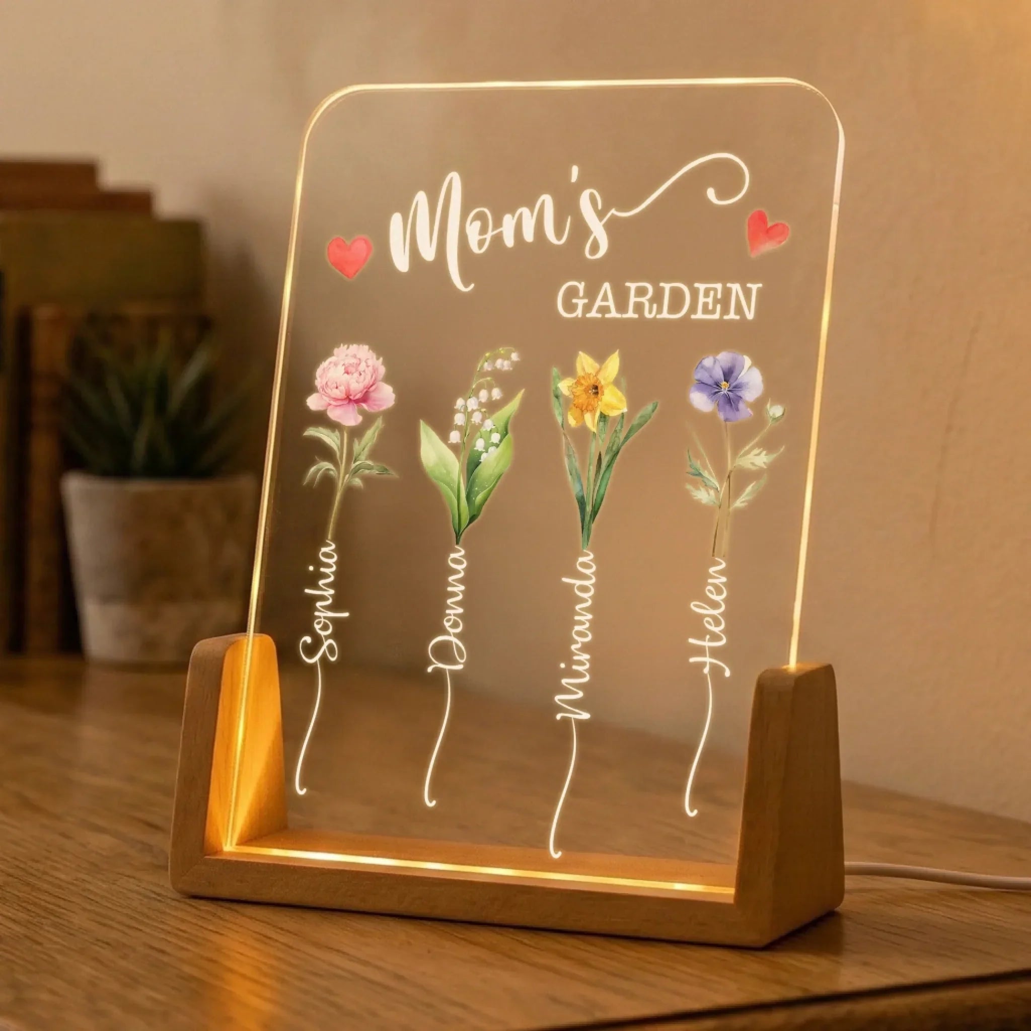 Mom's Garden Birth Flower 4