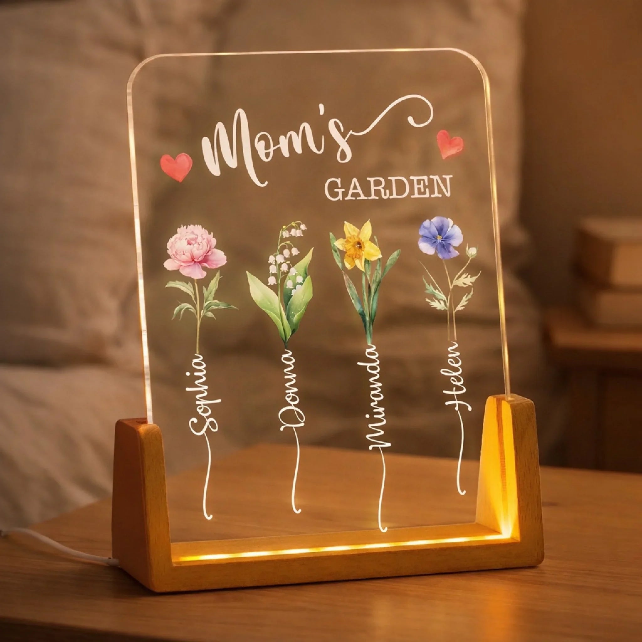 Mom's Garden Birth Flower 1