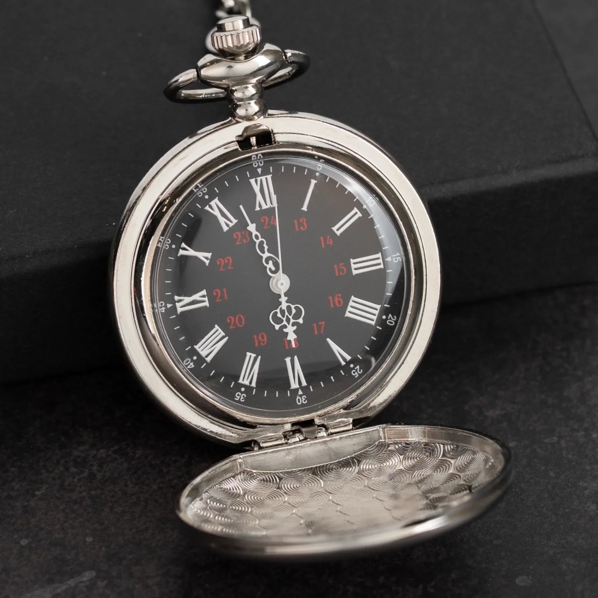 Father's Day Gifts, How Much Time Passes, I Will Always Be Your Little Girl - Personalized Pocket Watch 5
