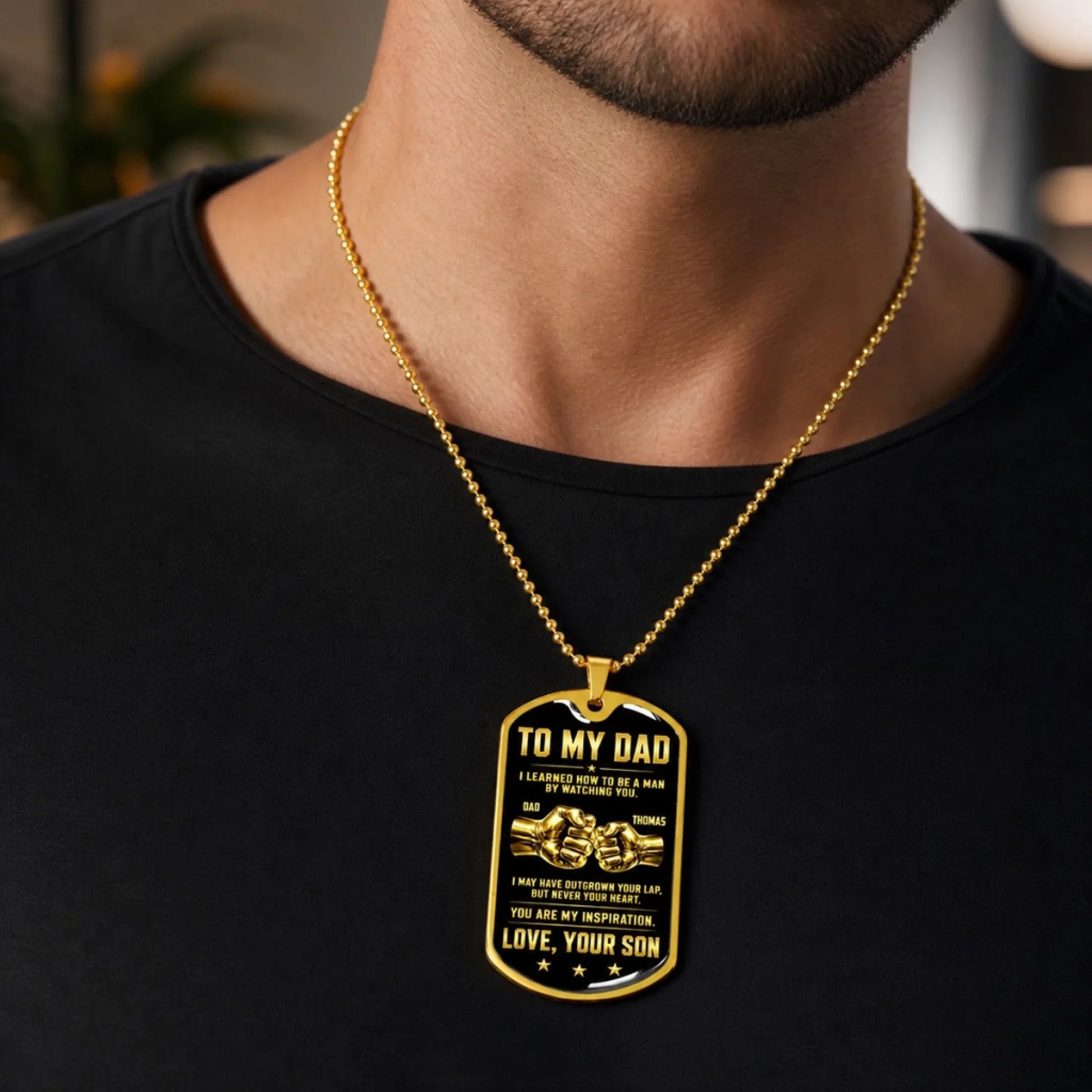 Gold Mockup 3