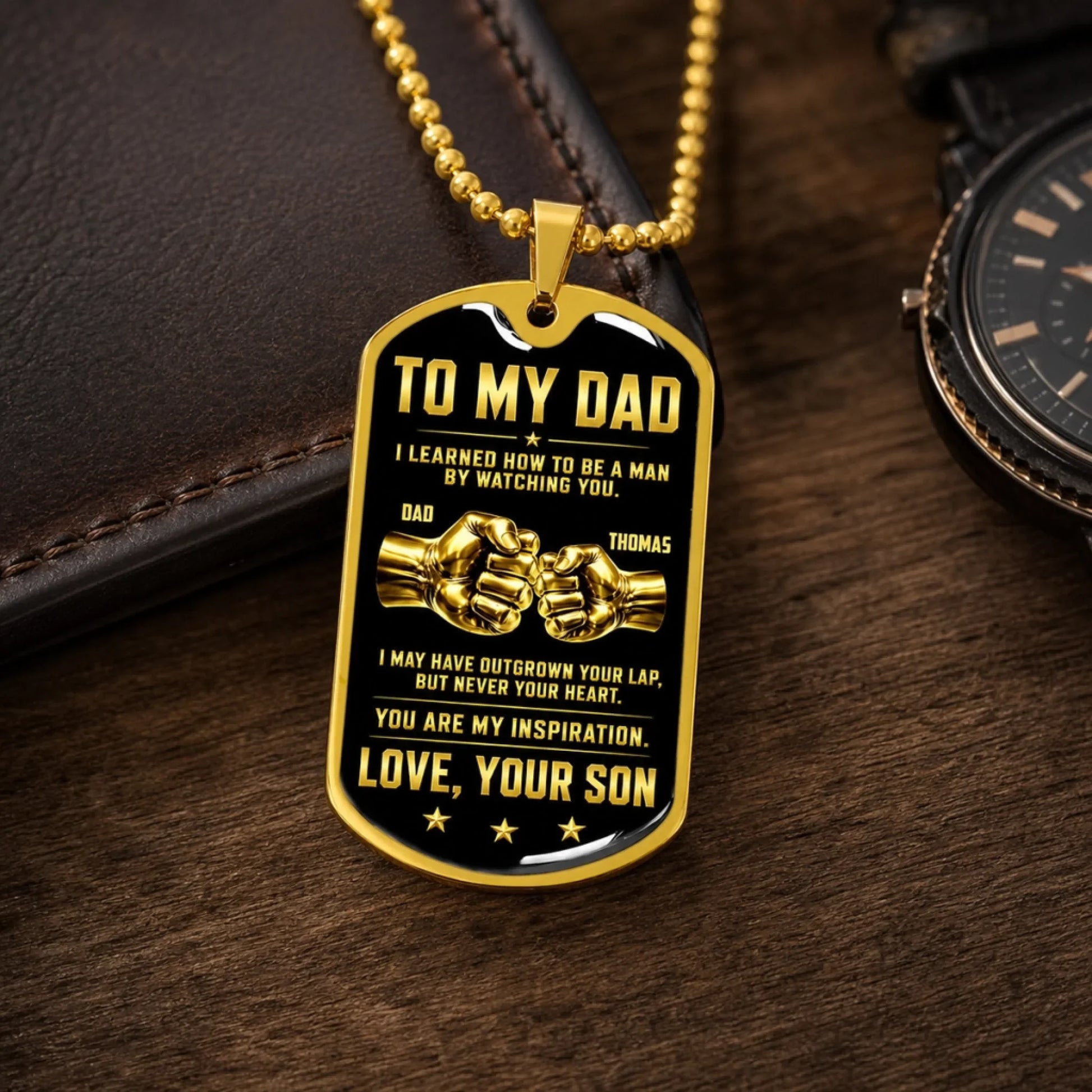 Gold Mockup 4