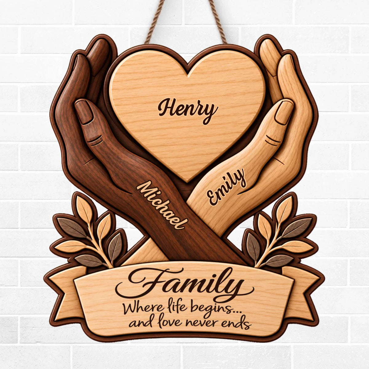 Custom Wood Sign Preview