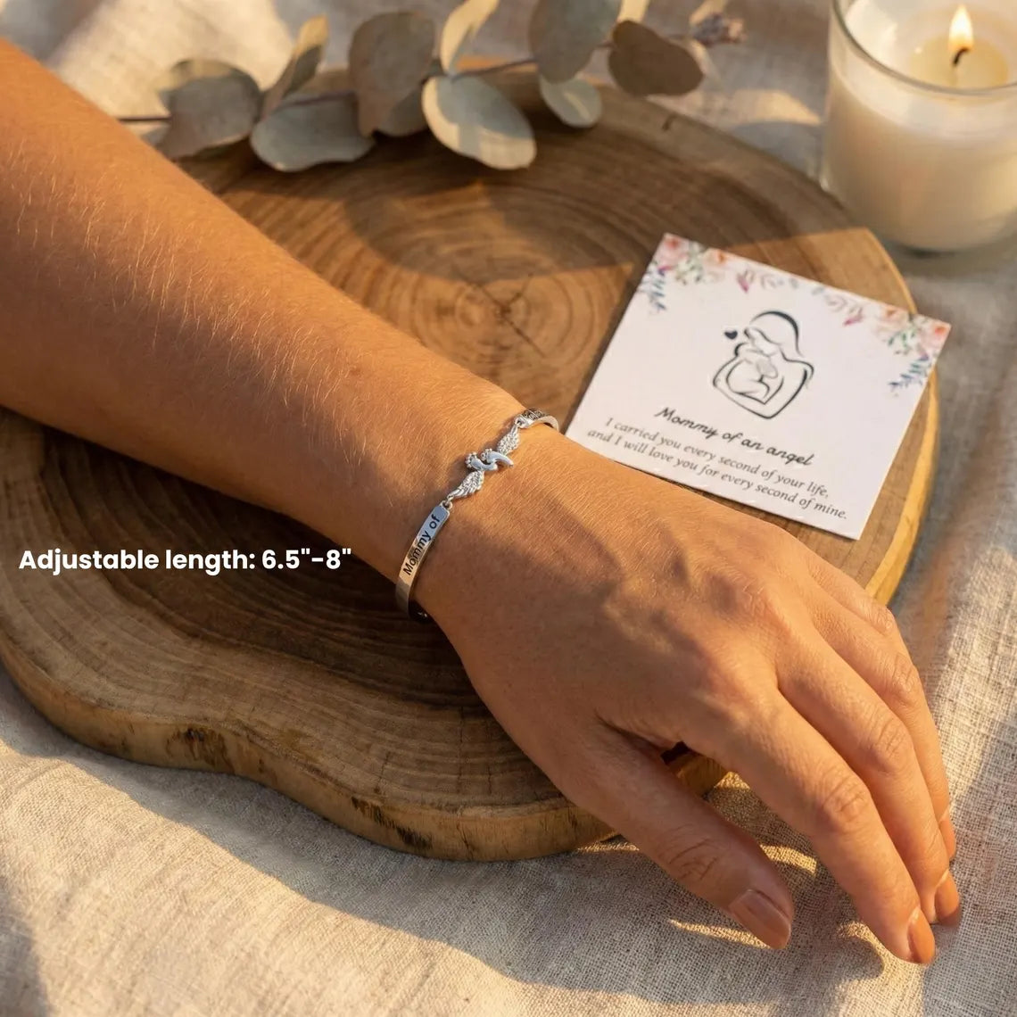 In Loving Memory Bracelet – Mommy of an Angel