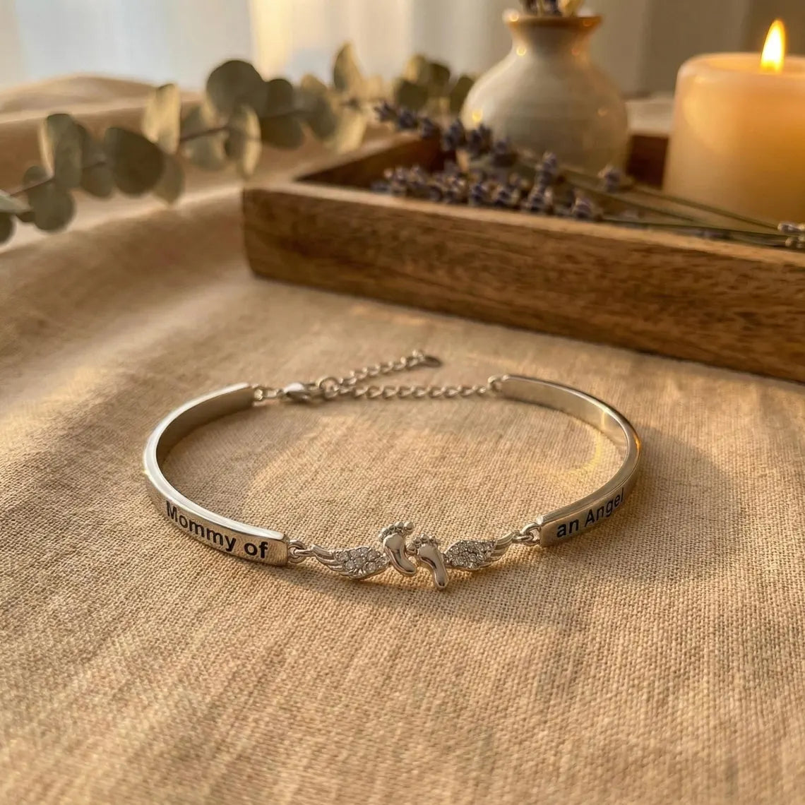 In Loving Memory Bracelet – Mommy of an Angel