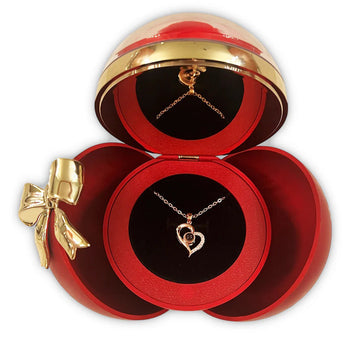 I Love You 100 Languages Necklace With Luxury Forever Rose Box