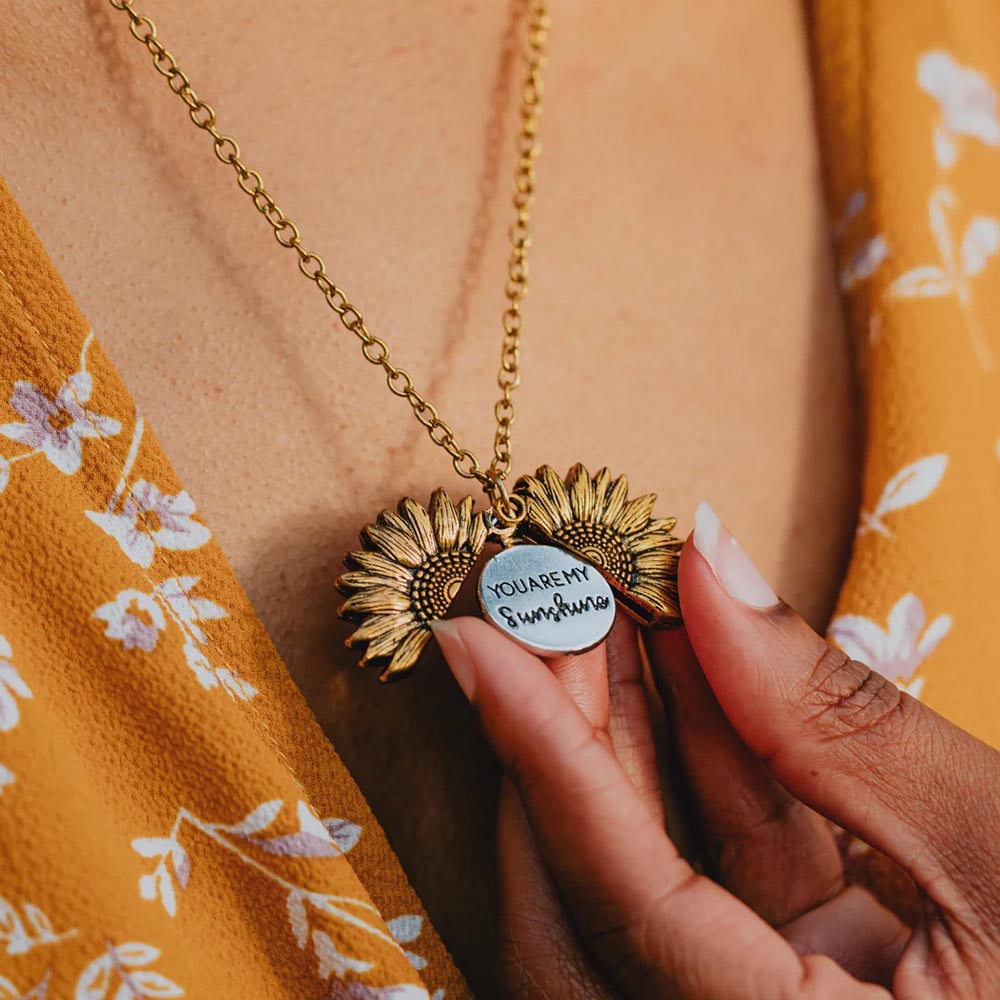 Sunflower Necklace - A Perfect Gift For Loved Ones