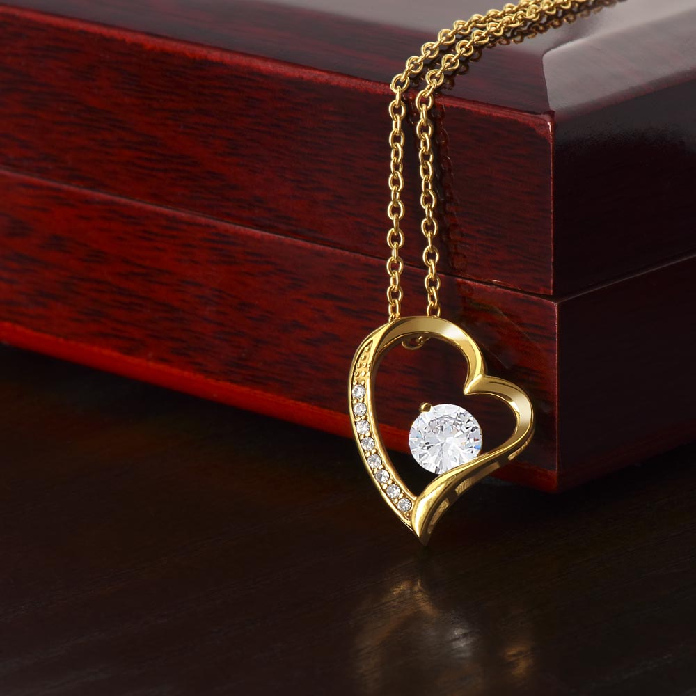 Daughter You Are Loved, Forever Love Necklace, Daughter Gift From Dad