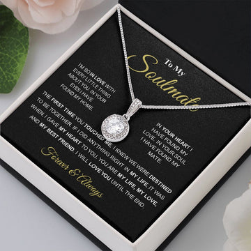 To My Soulmate - My Best Friend - Eternal Hope Necklace
