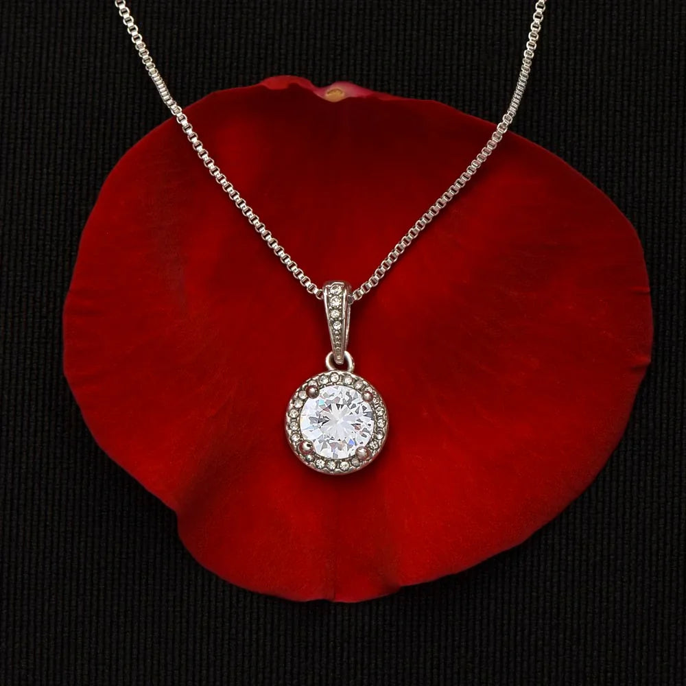 To My Beautiful Soulmate - My Missing Piece - Eternal Hope Necklace - Christmas Gift Idea
