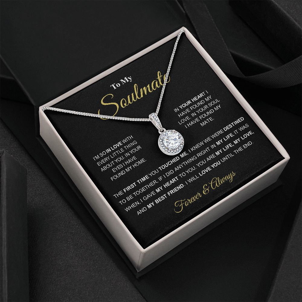 To My Soulmate - My Best Friend - Eternal Hope Necklace