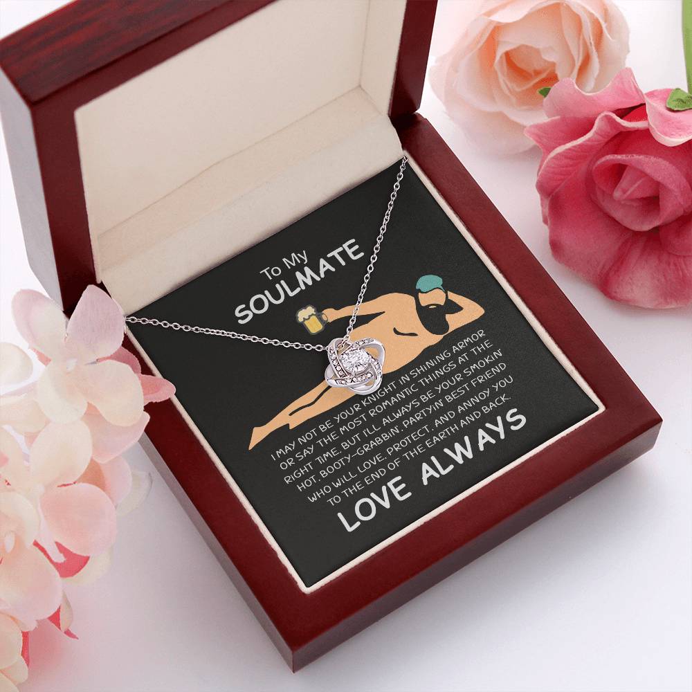Soulmate Romantic Things - Love Knot Necklace - Valentine's Day Gift