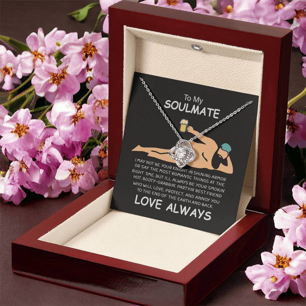 Soulmate Romantic Things - Love Knot Necklace - Valentine's Day Gift