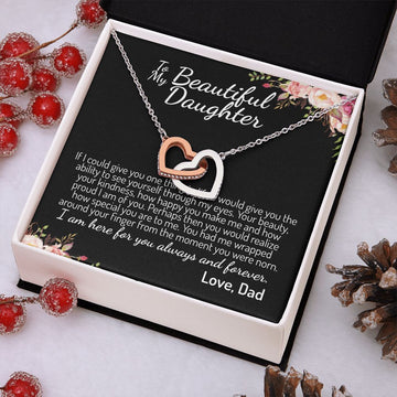 To My Beautiful Daughter | Never Forget That How Much I Love You | Gift For Daughter From Dad