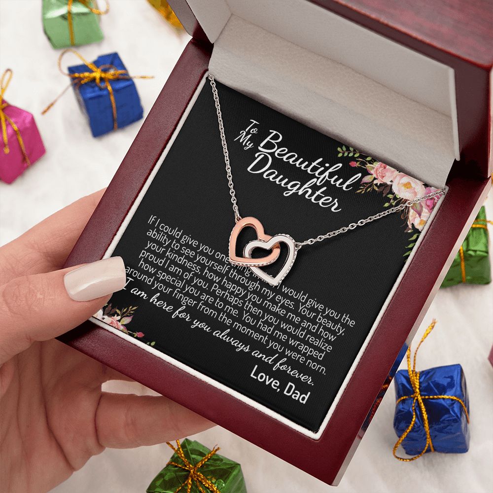 To My Beautiful Daughter | Never Forget That How Much I Love You | Gift For Daughter From Dad